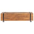 Miniatyrbilde 2 av 8: vidaXL TV-benk 110x30x32,5 cm heltre teak