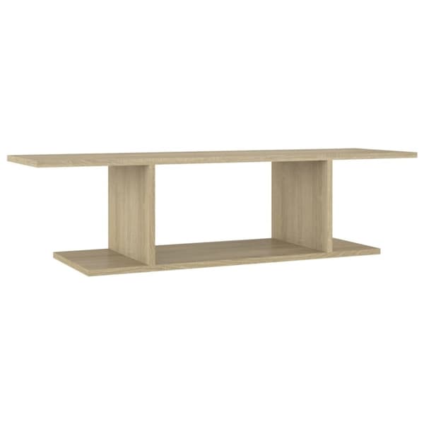 vidaXL Väggmonterat tv-skåp sonoma-ek 103x30x26,5 cm