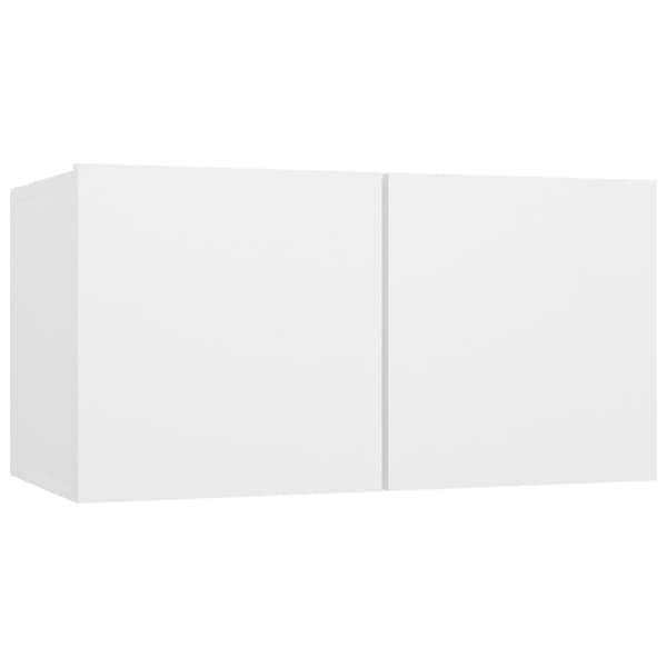 vidaXL tv-skabe 4 stk. 60x30x30 cm spånplade hvid
