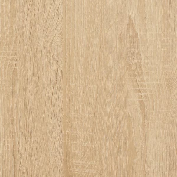 vidaXL tv-skab med metalben 103,5x35x50 cm sonoma-eg