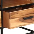 Pikkukuva 6 / 10: vidaXL TV-taso 110x30x45 cm täysi akaasiapuu