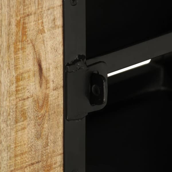 vidaXL TV-benk 110x30x45 cm grovt mangotre