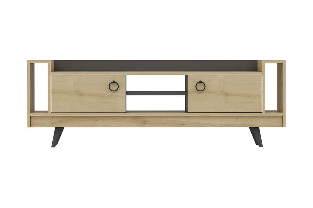 NOONDAY Tv-bänk 160 cm Natur/Antracit