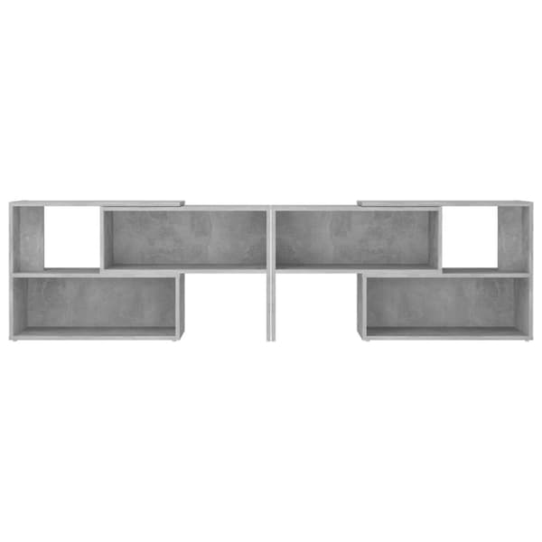 vidaXL TV-benk betonggrå 149x30x52 cm konstruert tre
