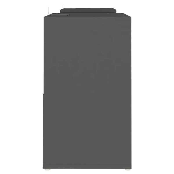 vidaXL TV-benk grå 104x30x52 cm konstruert tre