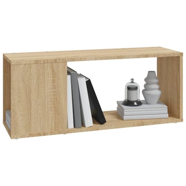 vidaXL Tv-bänk sonoma-ek 80x24x32 cm konstruerat trä