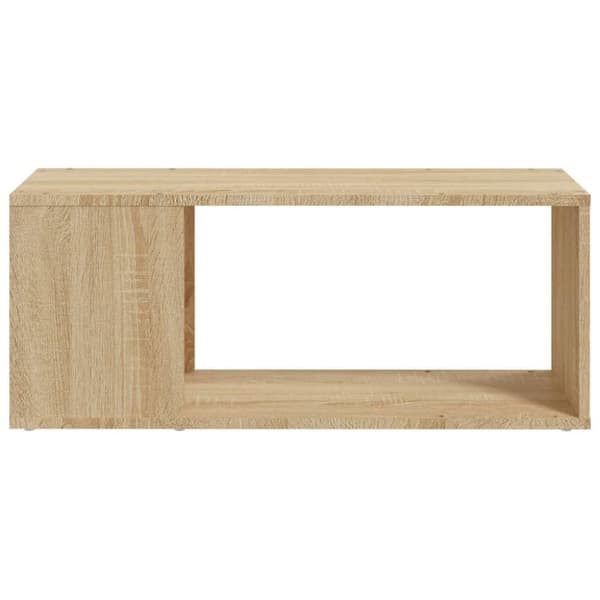 vidaXL Tv-bänk sonoma-ek 80x24x32 cm konstruerat trä