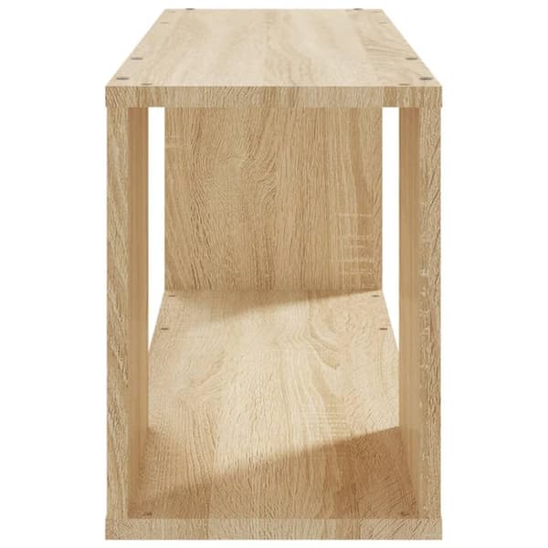 vidaXL Tv-bänk sonoma-ek 80x24x32 cm konstruerat trä