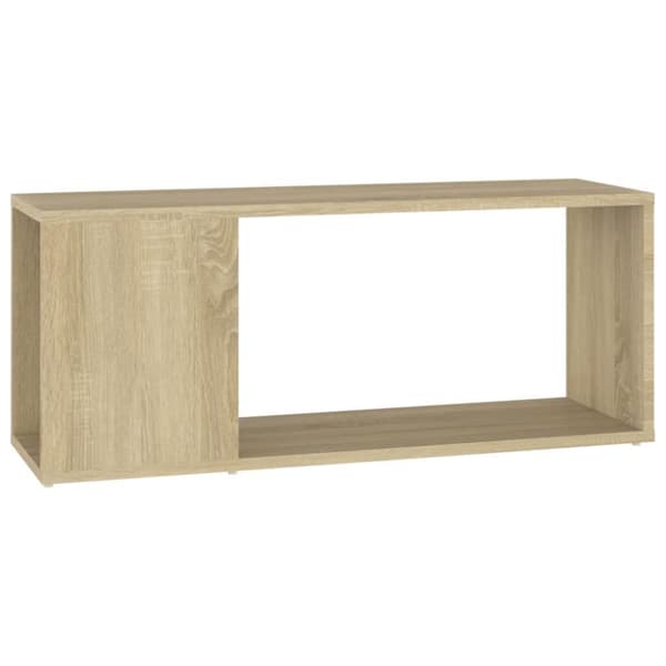 vidaXL Tv-bänk sonoma-ek 80x24x32 cm konstruerat trä