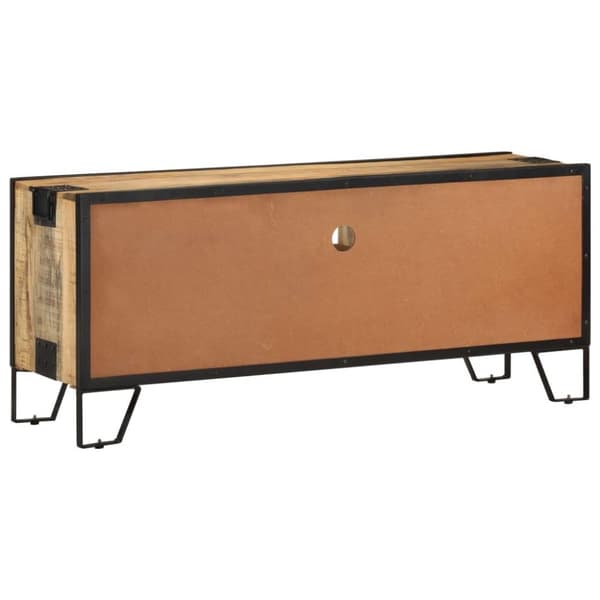 vidaXL tv-skab 110x31x46 cm ru mangotræ