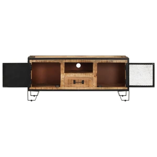 vidaXL tv-skab 110x31x46 cm ru mangotræ