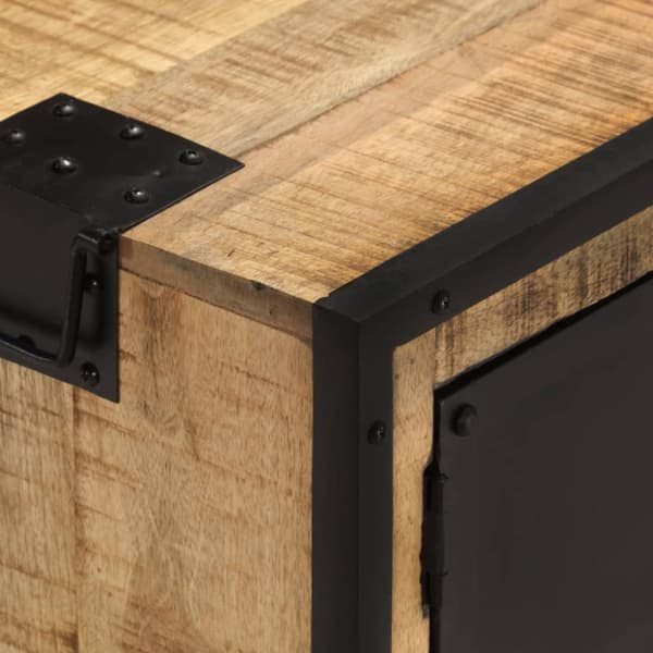 vidaXL tv-skab 110x31x46 cm ru mangotræ