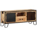 Miniatyrbillede 1 af 10: vidaXL tv-skab 110x31x46 cm ru mangotræ
