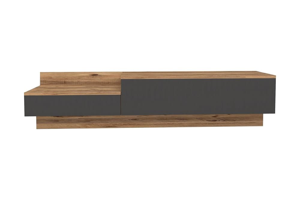 TV-BÄNK 160 cm Natur/Antracit