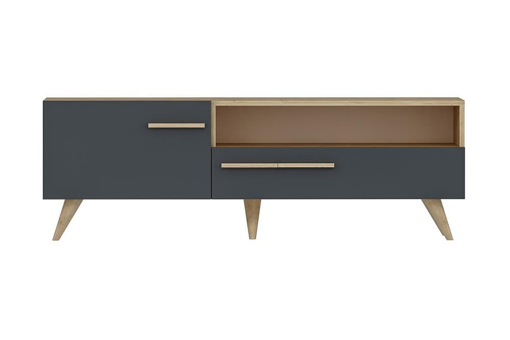 TV-BÄNK 150 cm Natur/Antracit