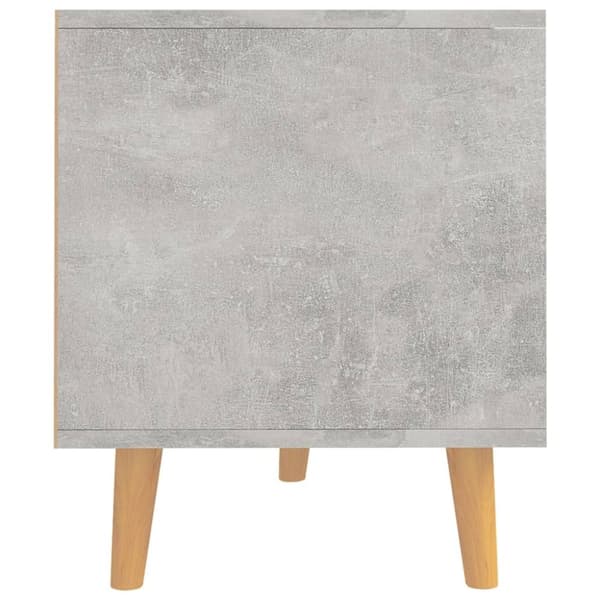 vidaXL TV-benk betonggrå 90x40x48,5 cm konstruert tre