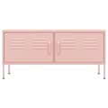 Miniatyrbild 4 av 11: vidaXL Tv-bänk pink 105x35x50 cm stål