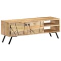 Pikkukuva 1 / 10: vidaXL TV-taso 110x30x40 cm täysi mangopuu