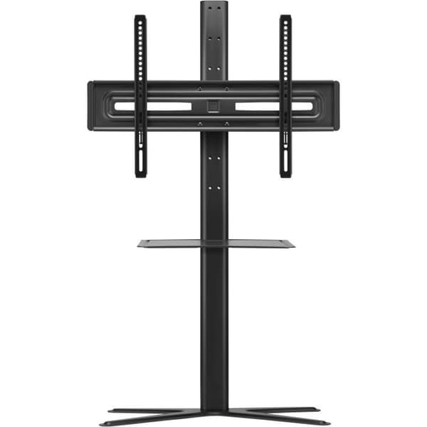 EN FÖR ALLA - TV-bänk 32-70 med hylla Solid räckvidd - Lutning 15° &amp; vridbar 90° - Kompatibel för skärmar 32-70''/81-178cm