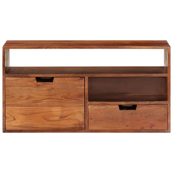 vidaXL tv-skab 80x30x42 cm massivt akacietræ