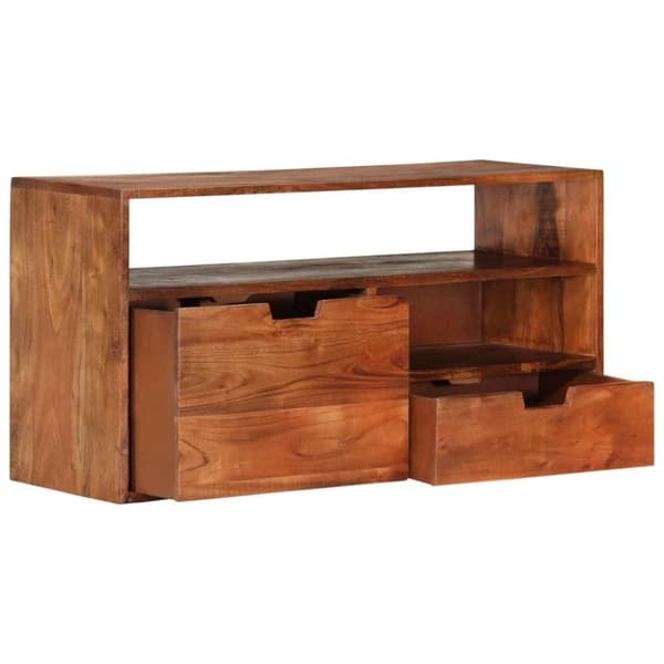 vidaXL tv-skab 80x30x42 cm massivt akacietræ