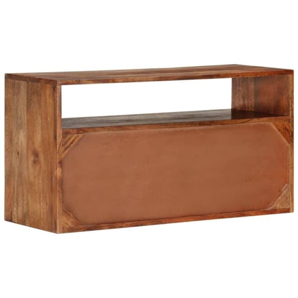 vidaXL tv-skab 80x30x42 cm massivt akacietræ