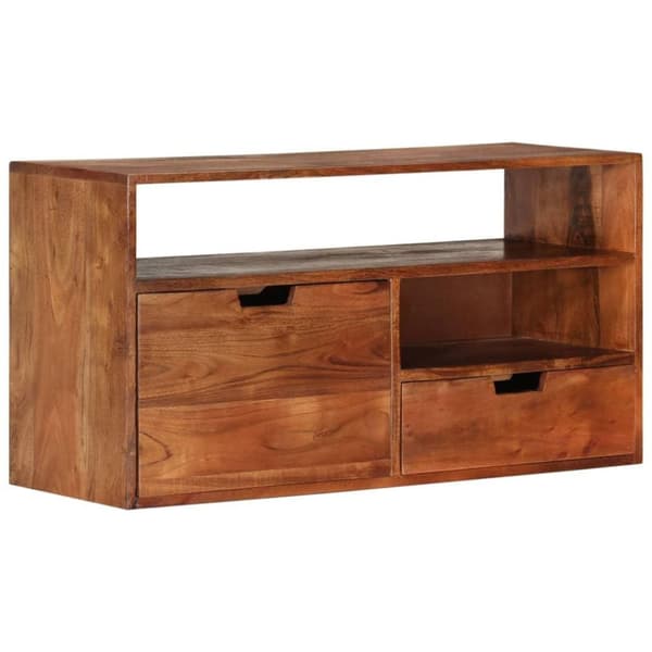 vidaXL tv-skab 80x30x42 cm massivt akacietræ