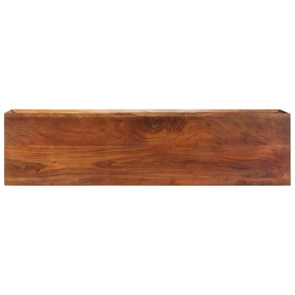 vidaXL tv-skab 118x30x55 cm massivt akacietræ
