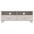 Miniatyrbillede 4 af 9: vidaXL tv-skab HAMAR 106x40x40 cm massivt fyrretræ hvid