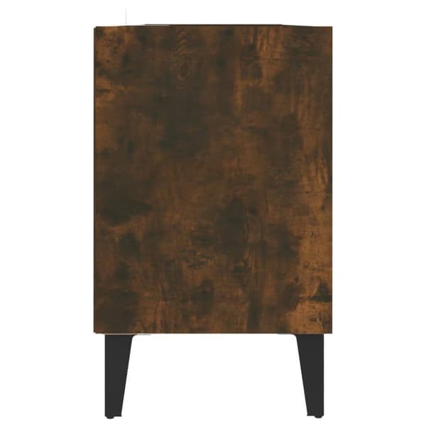 vidaXL TV-taso metallijalat savutammi 103,5x30x50 cm