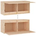 Miniatyrbilde 7 av 11: vidaXL TV-benker 4 stk heltre furu