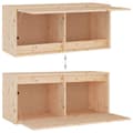 Miniatyrbilde 9 av 10: vidaXL 5-delers TV-skapsett massivtre furu