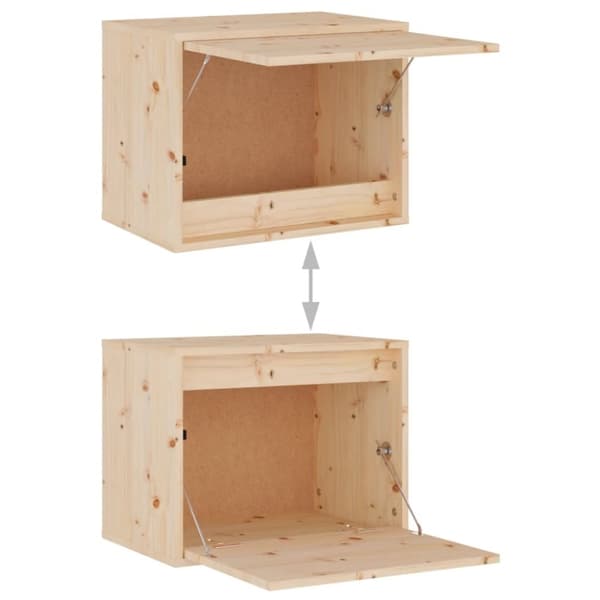 vidaXL TV-benker 5 stk heltre furu
