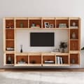 Miniatyrbilde 4 av 11: vidaXL TV-benker 8 stk heltre furu