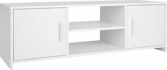 TV -möbler White - TV -skåp - TV -möbler Industrial Modern - 110 x 36 cm