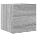 Pikkukuva 3 / 11: vidaXL Seinäkiinnitettävä TV-kaappi harmaa Sonoma 30,5x30x30 cm