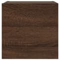 Miniatyrbilde 5 av 11: vidaXL Vegghengte TV-benker 4 stk brun eik 30,5x30x30 cm