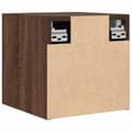 Miniatyrbilde 7 av 11: vidaXL Vegghengte TV-benker 4 stk brun eik 30,5x30x30 cm