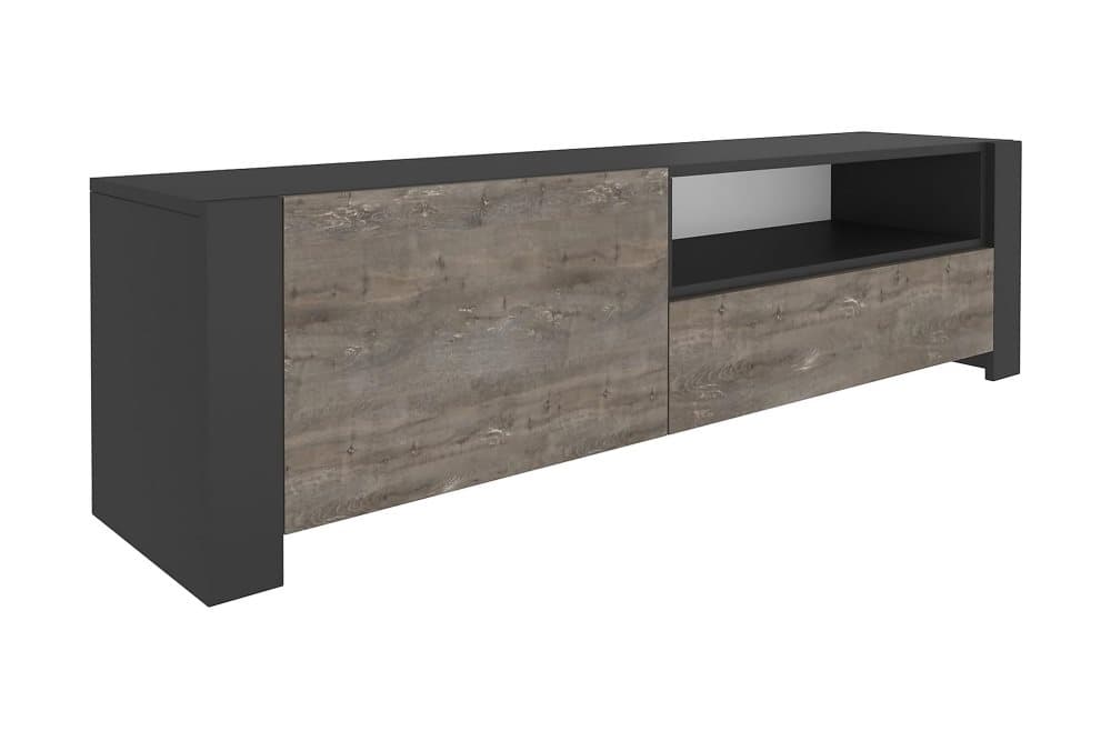 UKHAND Tv-bänk 160x46 cm Antracit