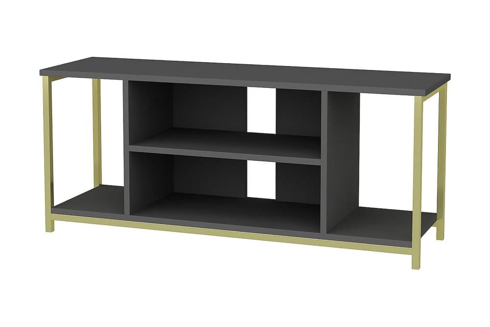 OBURUS Tv-bänk 120x50,8 cm Antracit