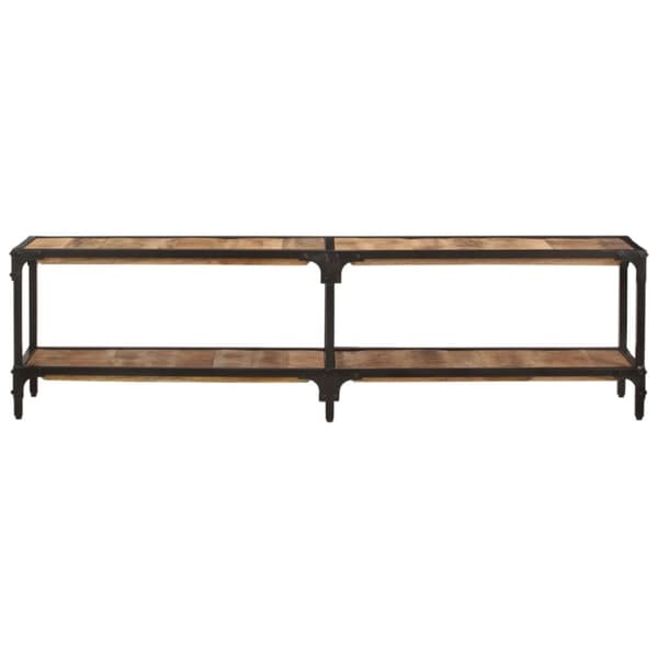 vidaXL TV-benk 150x30x41 cm heltre mango