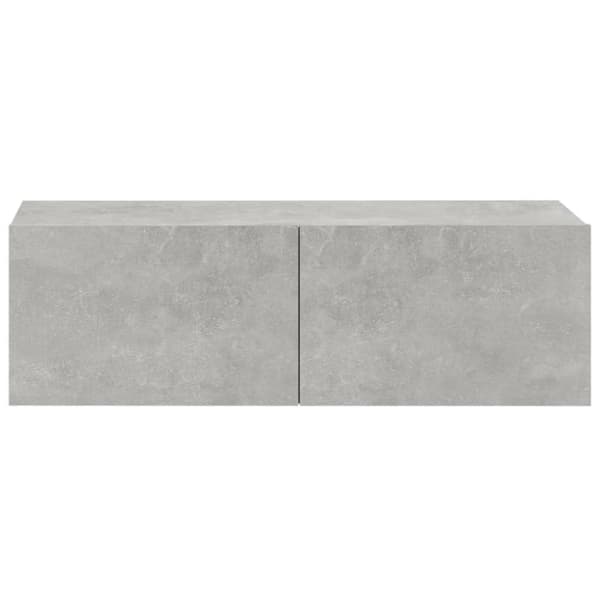 vidaXL Väggmonterade tv-bänkar 2 st 100x30x30 cm konstruerat trä