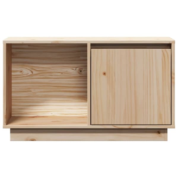 vidaXL Tv-bänk 74x35x44 cm massiv furu