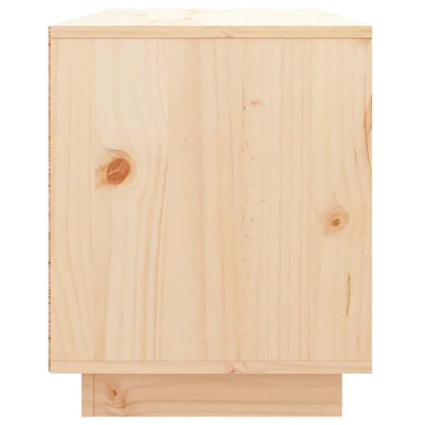 vidaXL Tv-bänk 74x35x44 cm massiv furu