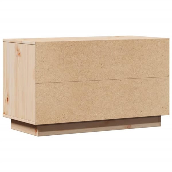 vidaXL Tv-bänk 74x35x44 cm massiv furu