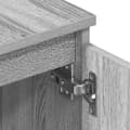 Miniatyrbilde 10 av 11: vidaXL TV-benk grå sonoma 140x40x35,5 cm konstruert tre