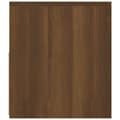 Miniatyrbilde 6 av 11: vidaXL TV-benk med LED-lys brun eik 120x35x40 cm