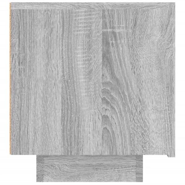 vidaXL TV-benk grå sonoma 100x35x40 cm konstruert tre