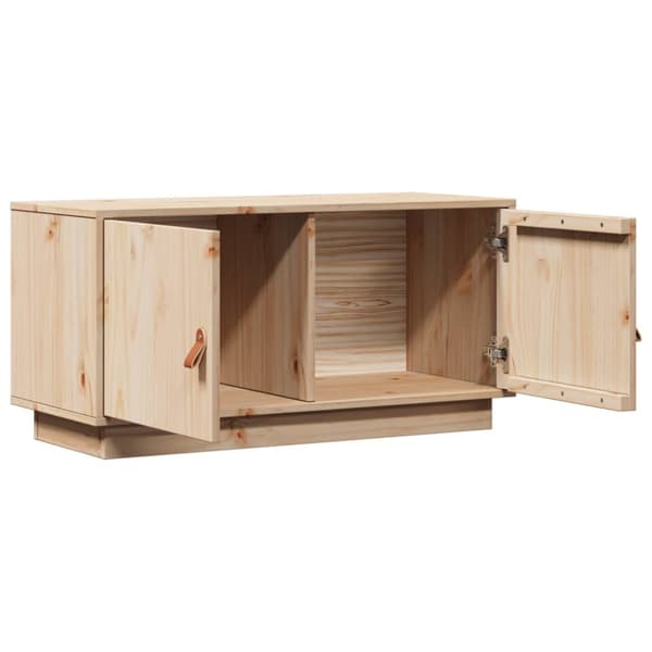 vidaXL TV-benk 80x34x40 cm heltre furu