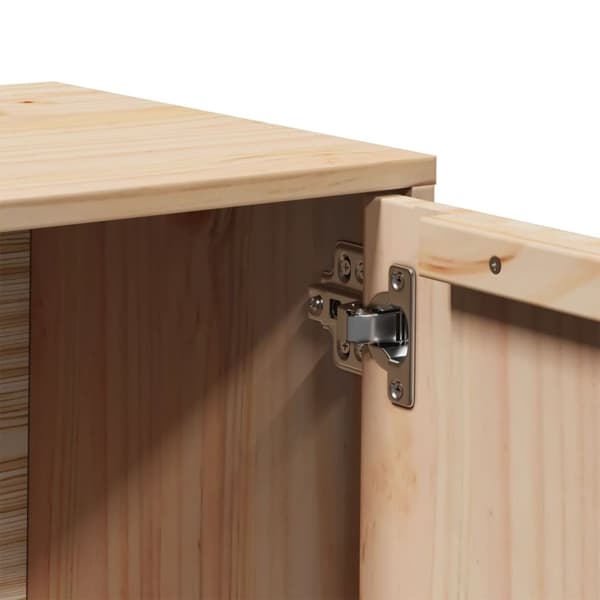 vidaXL TV-benk 80x34x40 cm heltre furu